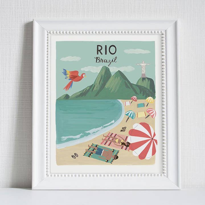 Rio (City Love) - Kunstdruck für den Großhandel von LoveLight Paper