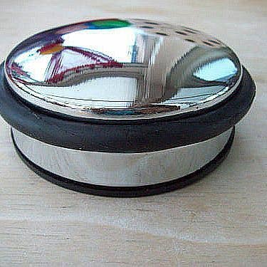 Heavy Duty Dome Door Stopper Polished Chrome for wholesale by IronmongeryWorld