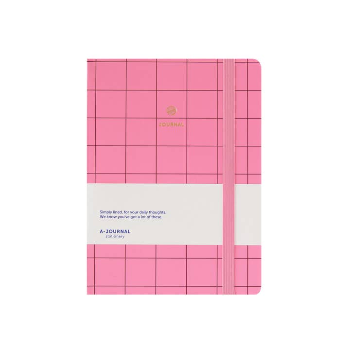 A-Journal Notebook Thin Stripes Beige for wholesale by A-Journal Stationery