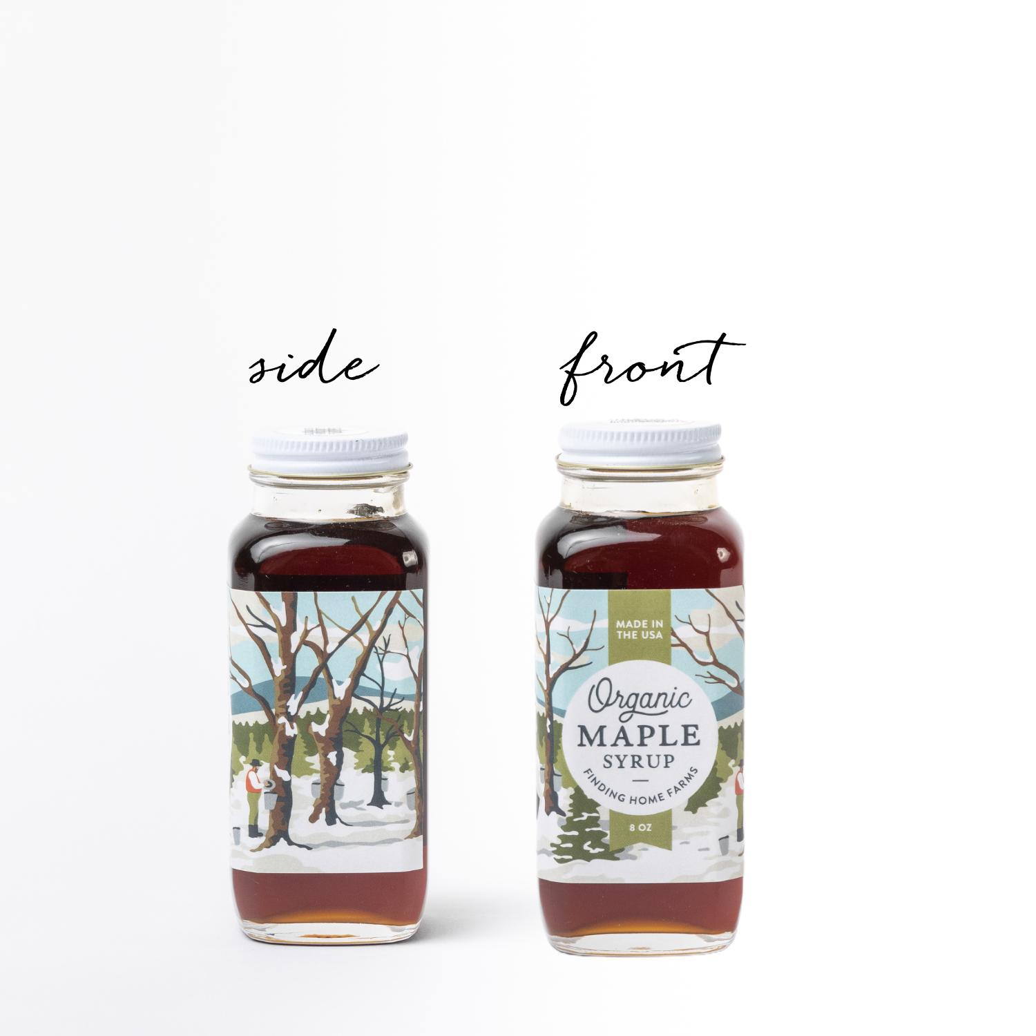 Finding Home Farms - Wholesale Maple Syrup - Limited Edition Holiday Maple 8oz Trio (Christmas)3