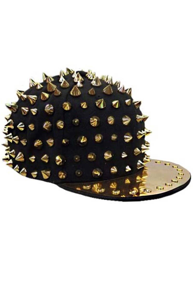 Cap Zone - Wholesale Flat Brim Cap - Unisex - Punk Rock Heavy Metal Studded Snapback6