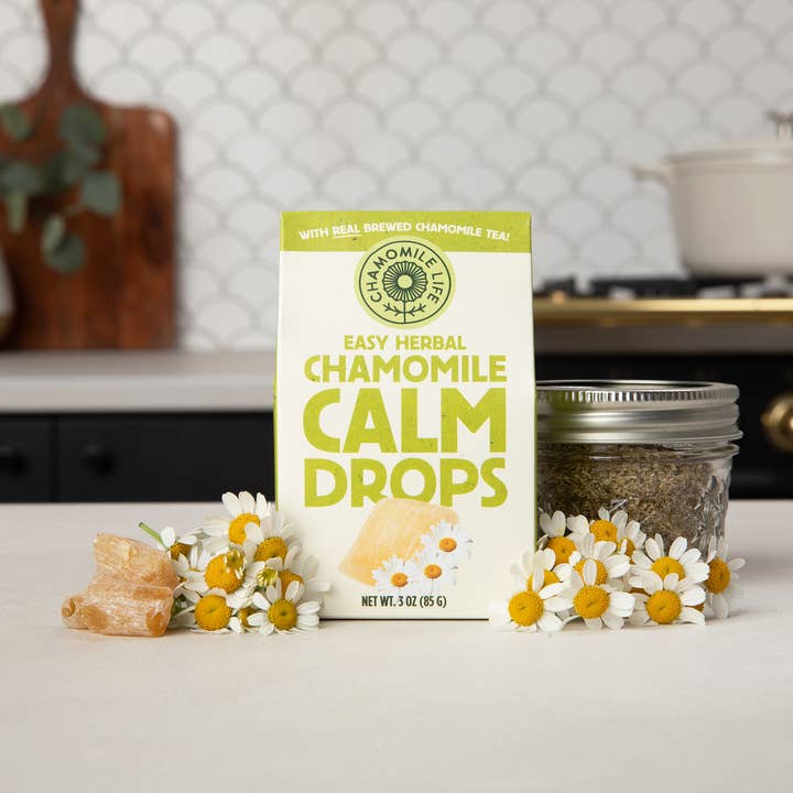 Easy Herbal Chamomile Calm Drops for wholesale by Chamomile Life