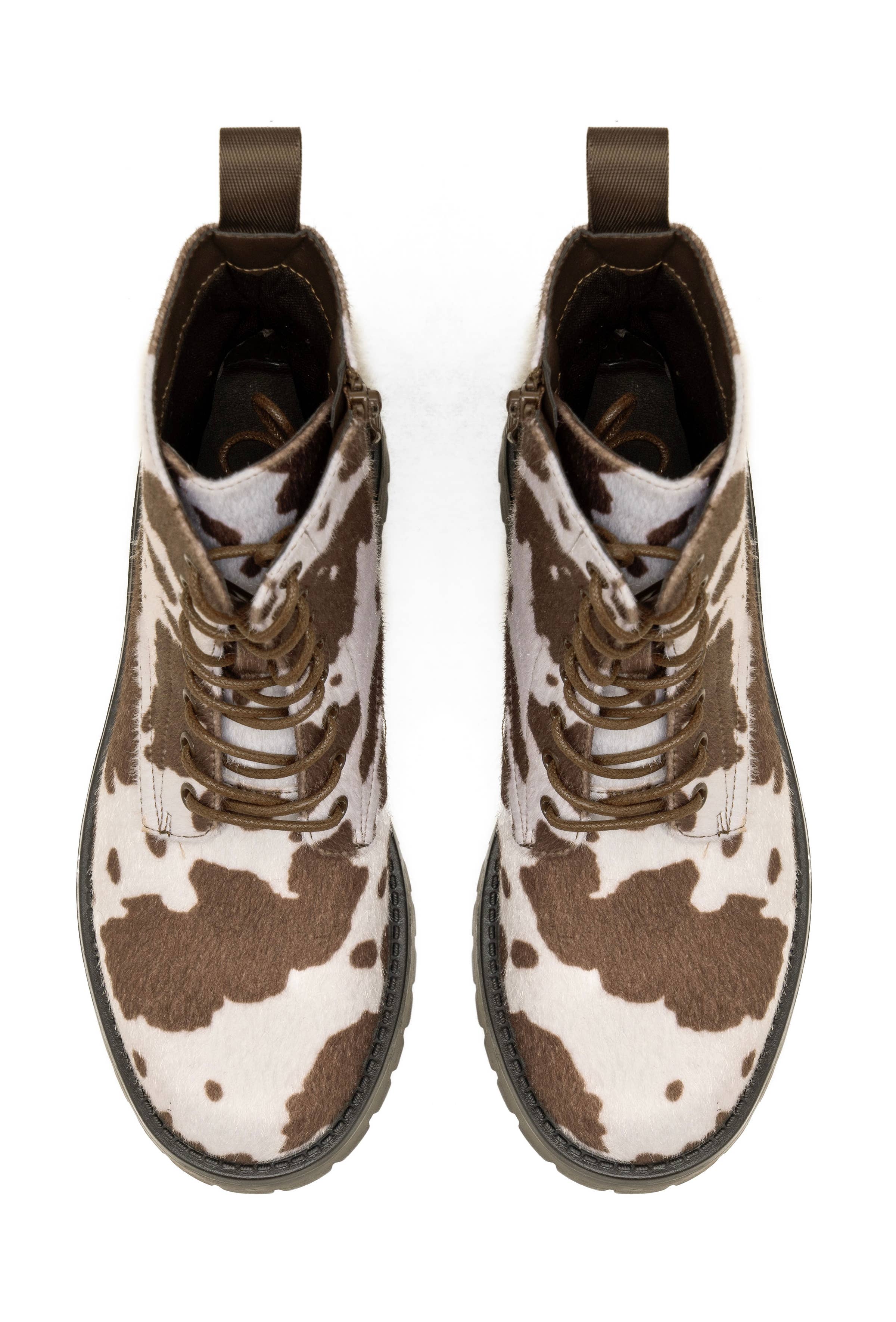 C'M PARIS - Wholesale Combat/Military Boots - Women's - Lace-Up Combat Boot with Lug Sole 926610