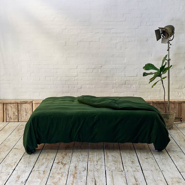 Beddable – wholesale Duvet cover – Dark Green Duvet Cover
