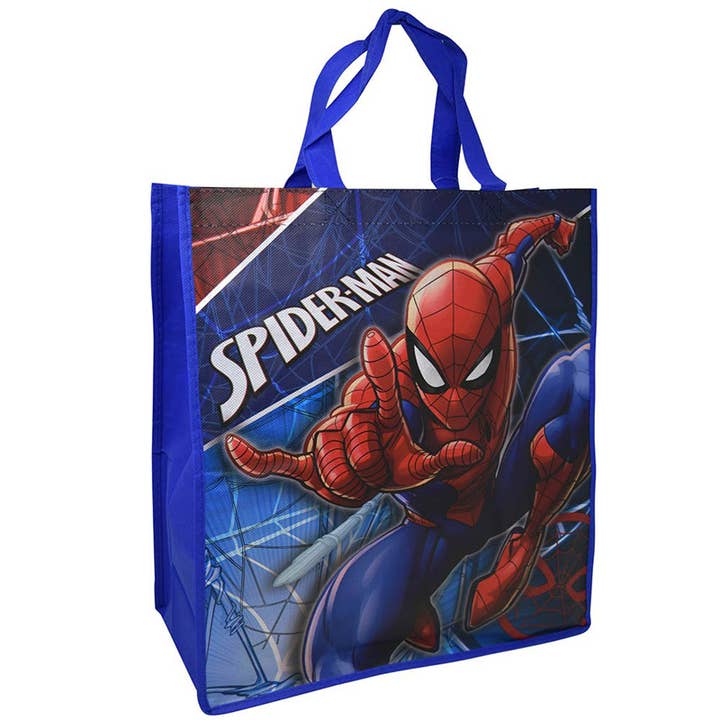 Deluxe Import Trading - Wholesale Tote Bag - Kids - Spiderman Large Tote Bag