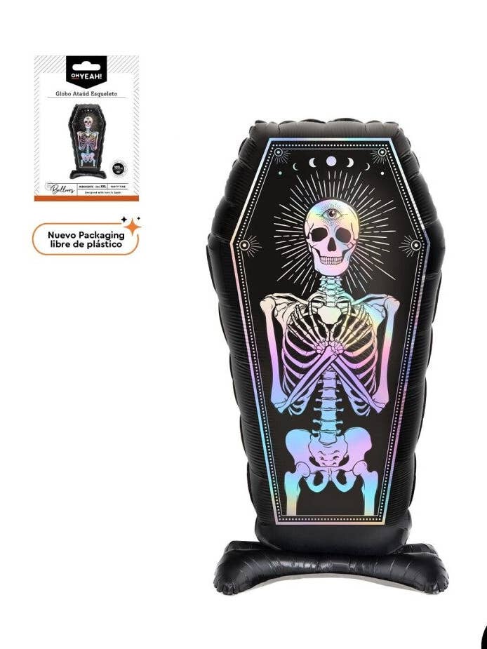 BALLON AIRLOONZ SKELETON CASKET pour la vente par Mis Globos