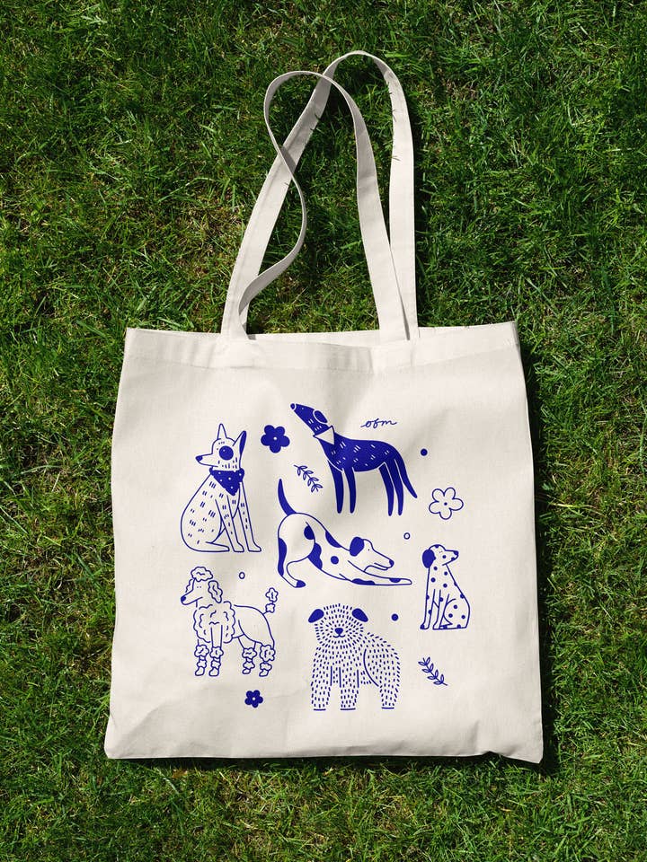 Dog Mom Tote for wholesale by Olivia Faye Co