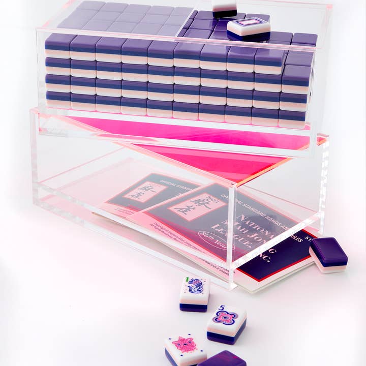 Oh My Mahjong - Wholesale Board Game - Mahjong Box- Clear lid4