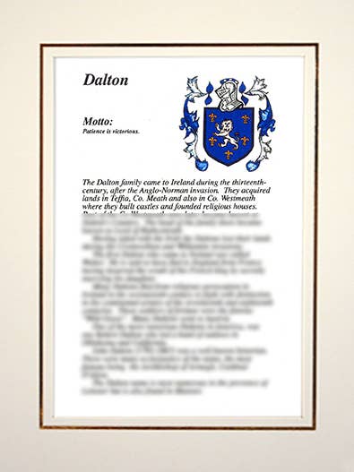 Dalton för wholesale av Family Histories