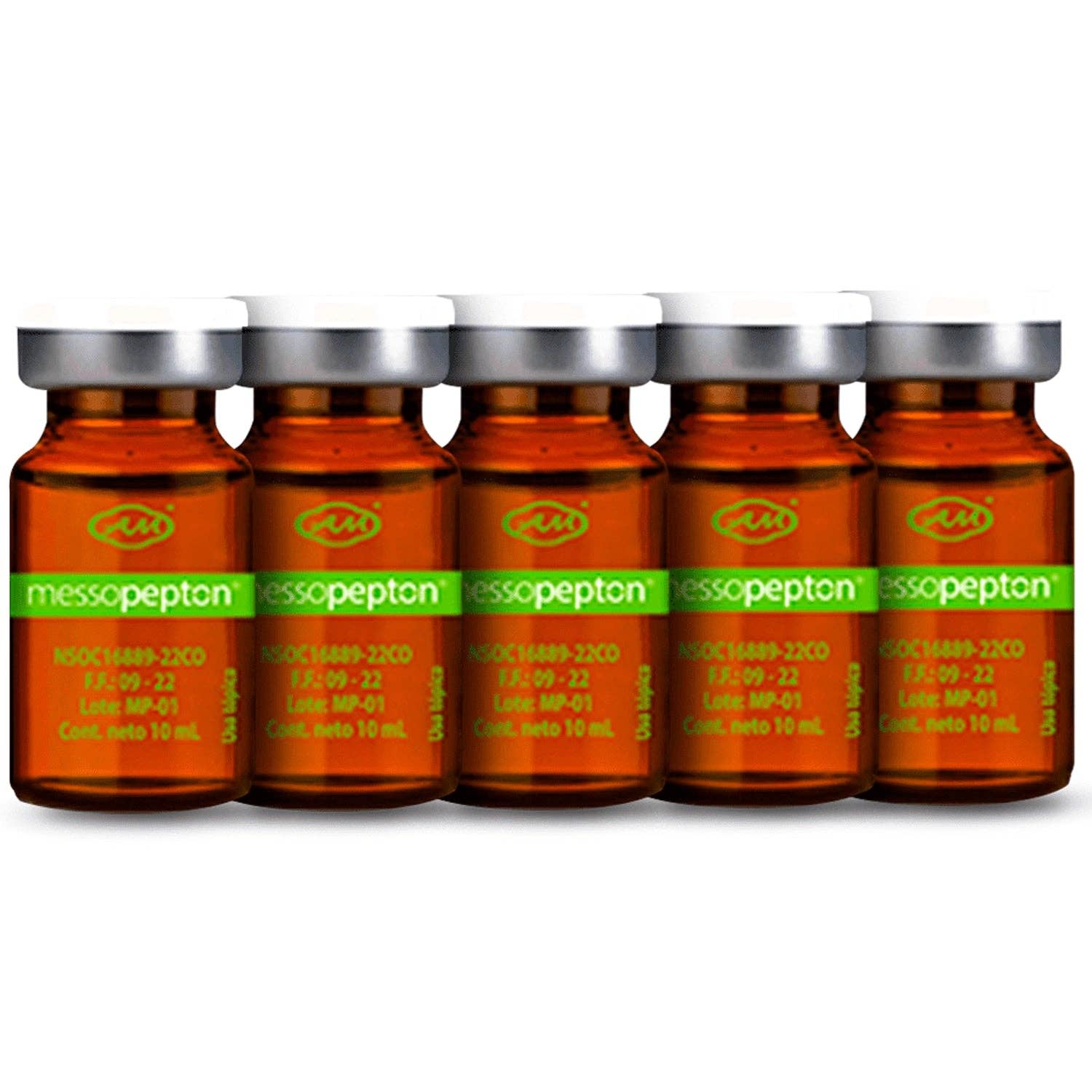 SlimSpa The Body Care Specialists - Wholesale Facial Serum/Concentrate - MessoPepton Muscle Growth (5 vials x 10 ml each)2