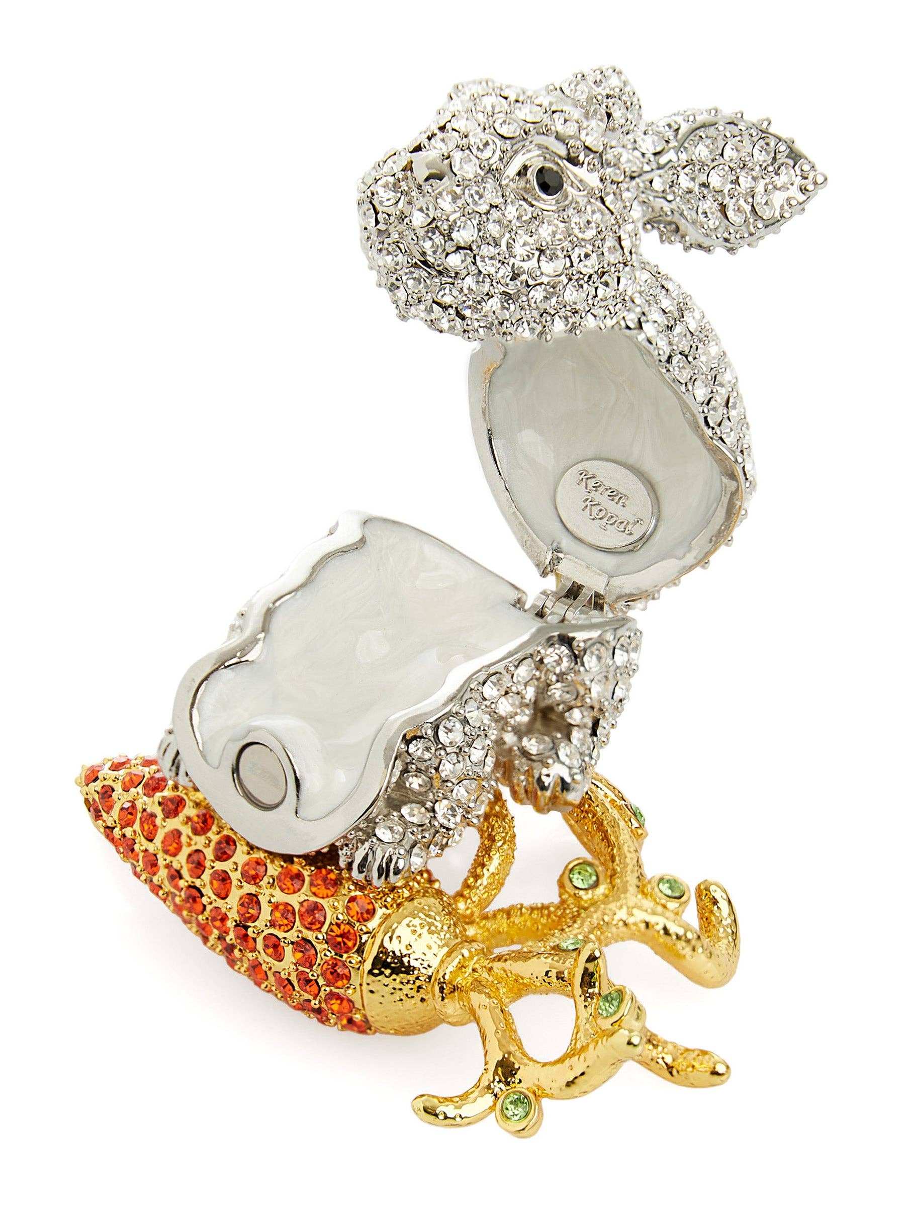 Keren Kopal - Wholesale Jewelry Box/Organizer - Rabbit with Carrot Trinket Box3