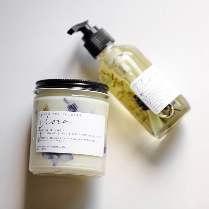Among the Flowers - Wholesale Bath & Body Set - Flora Gift Set
