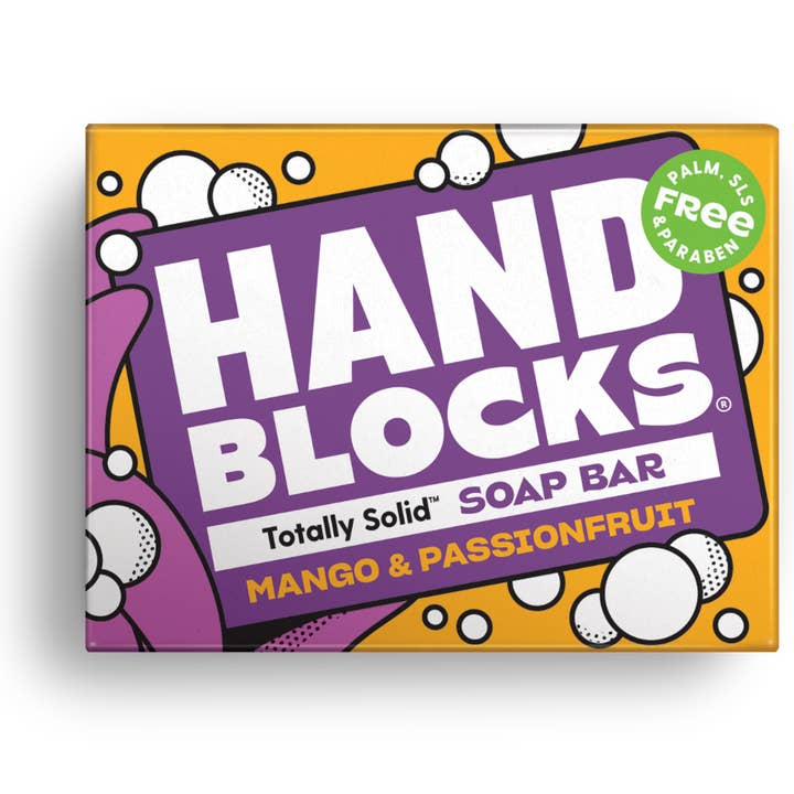 Hand Blocks - Hand Soap: Mango & Passionfruit for wholesale by SHOWERBLOCKS