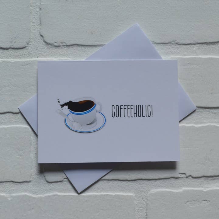 This & That Creations, INC. - Wholesale Everyday Greeting Card - Coffeeholic | Coffee Greeting Cards5
