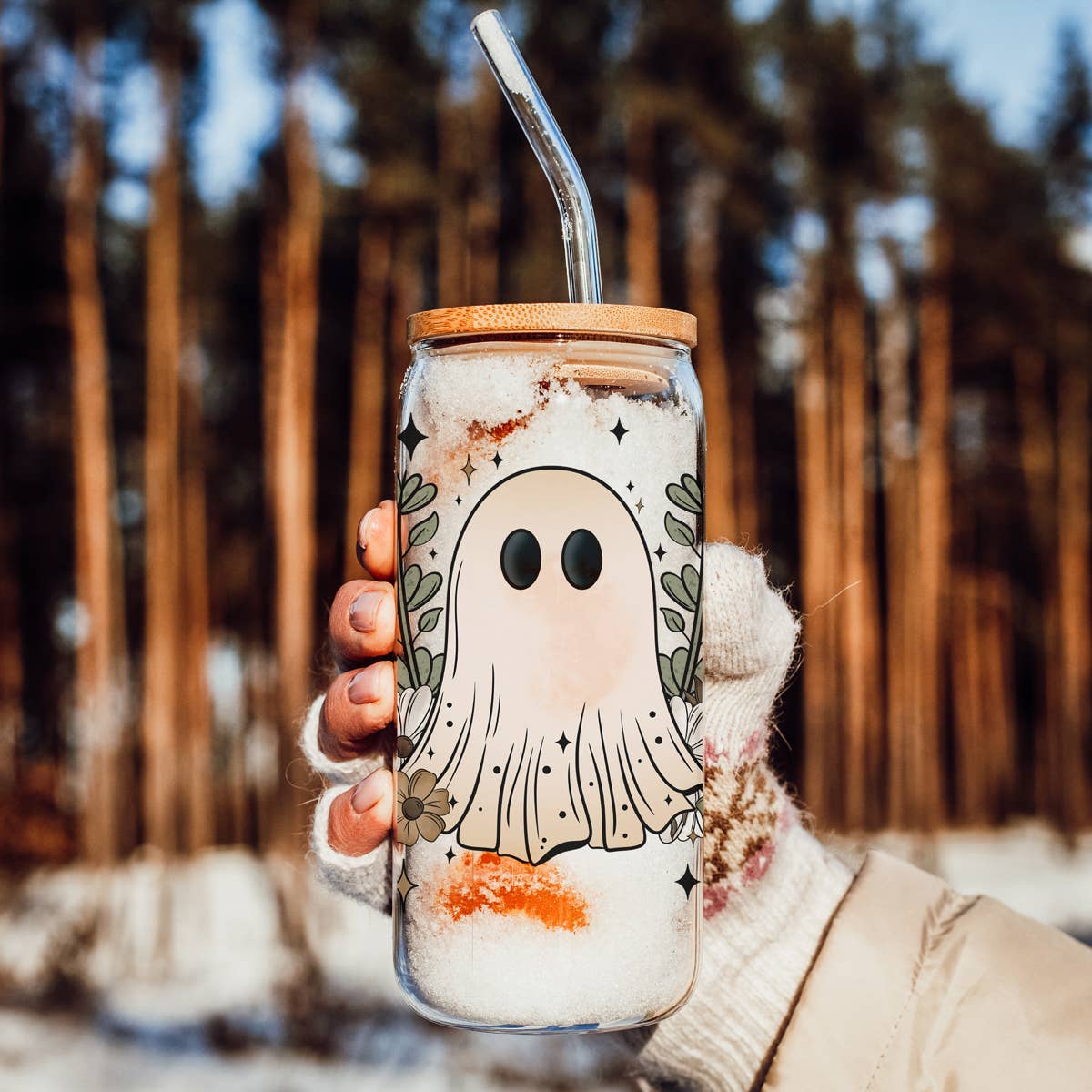 Gia Roma – Großhandel Trinkglas/Tasse – Inspirierende Weihnachtsgeschenke, Glasbecher-Set, Believe172