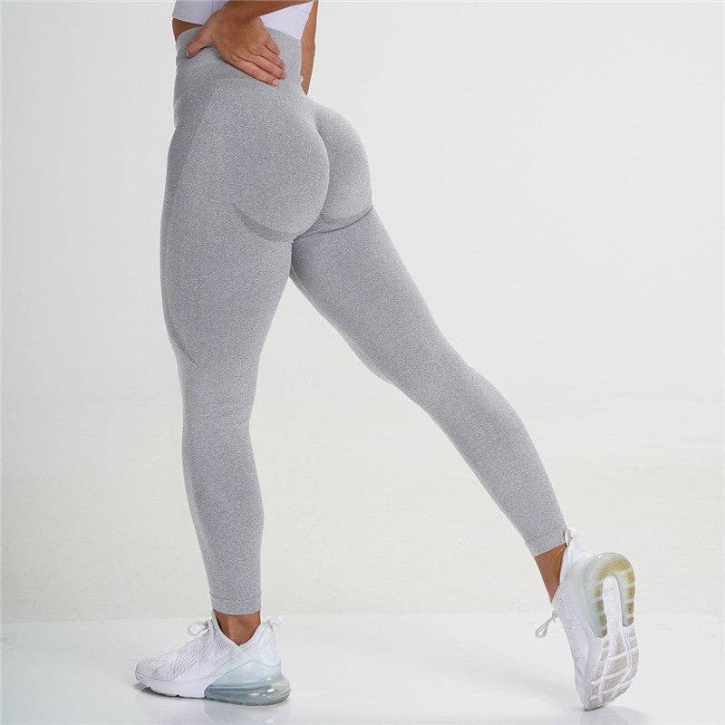 FurDecoration - Wholesale Athletic/Lounge Leggings - Women's - Seamless High-Waisted Moisture-Wicking Workout Leggings6
