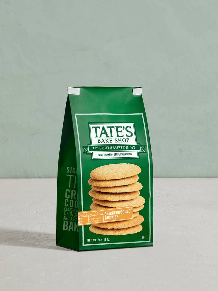 Snickerdoodle Cookies | 7oz | 12 Count for wholesale by Tate's Bake Shop