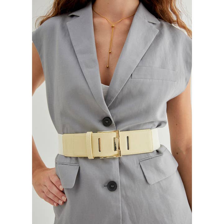 NALI' - Wholesale Belt - Women's - MINA ELASTIC BELT + COLORS N58