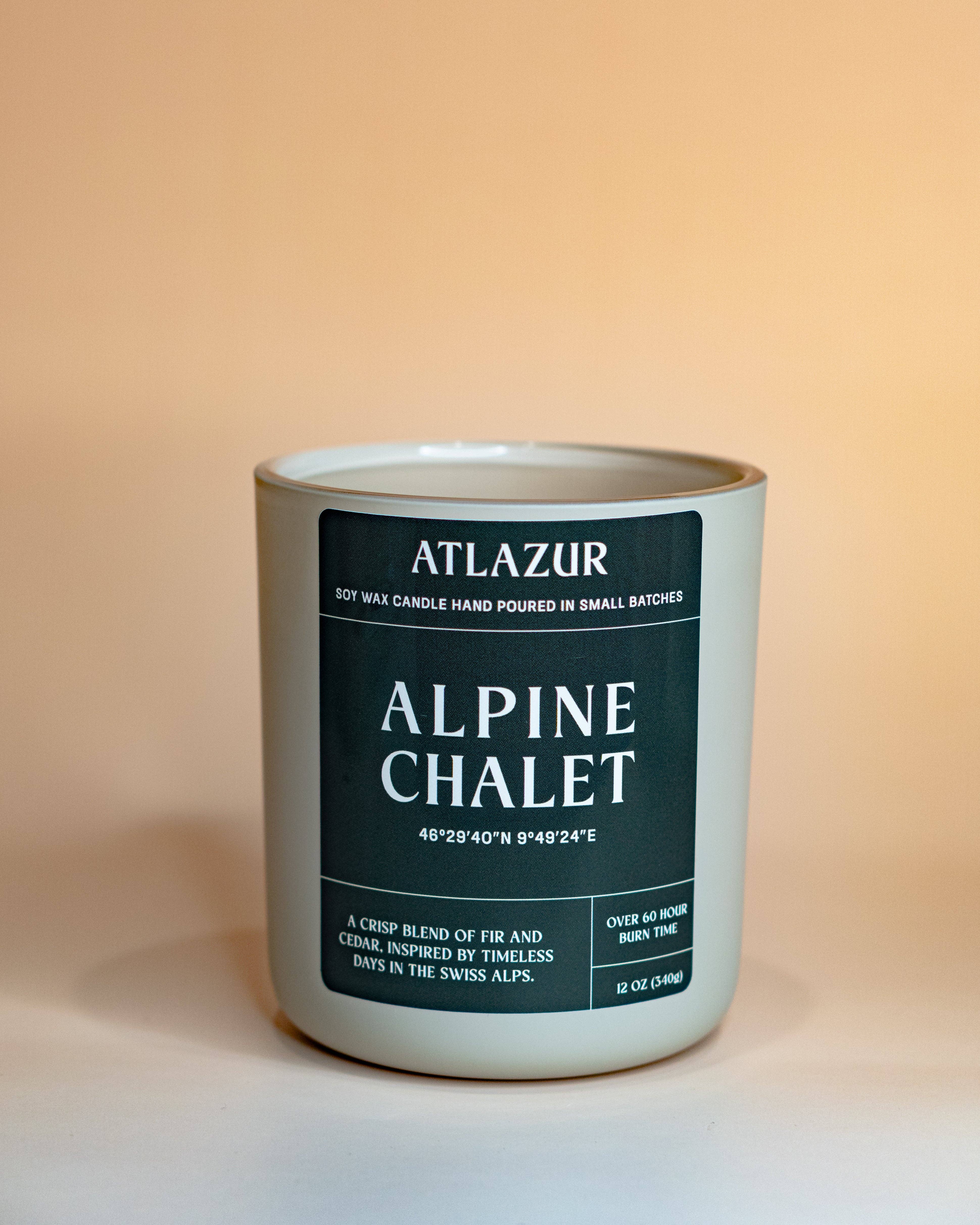 Atlazur - Wholesale Jar/Filled Candle - Alpine Châlet Soy Candle1
