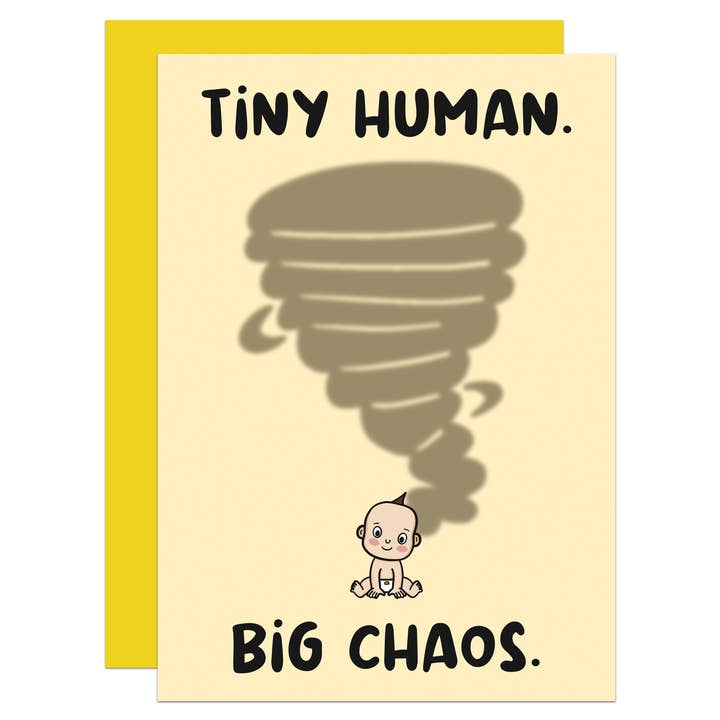 Lille Menneske Stor Kaos A6 Kort for engroshandel hos TeePee Creations