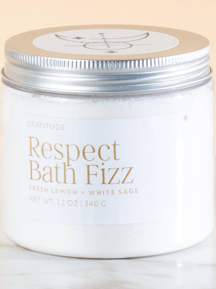 Respect Bath Fizz for wholesale by Gratitude