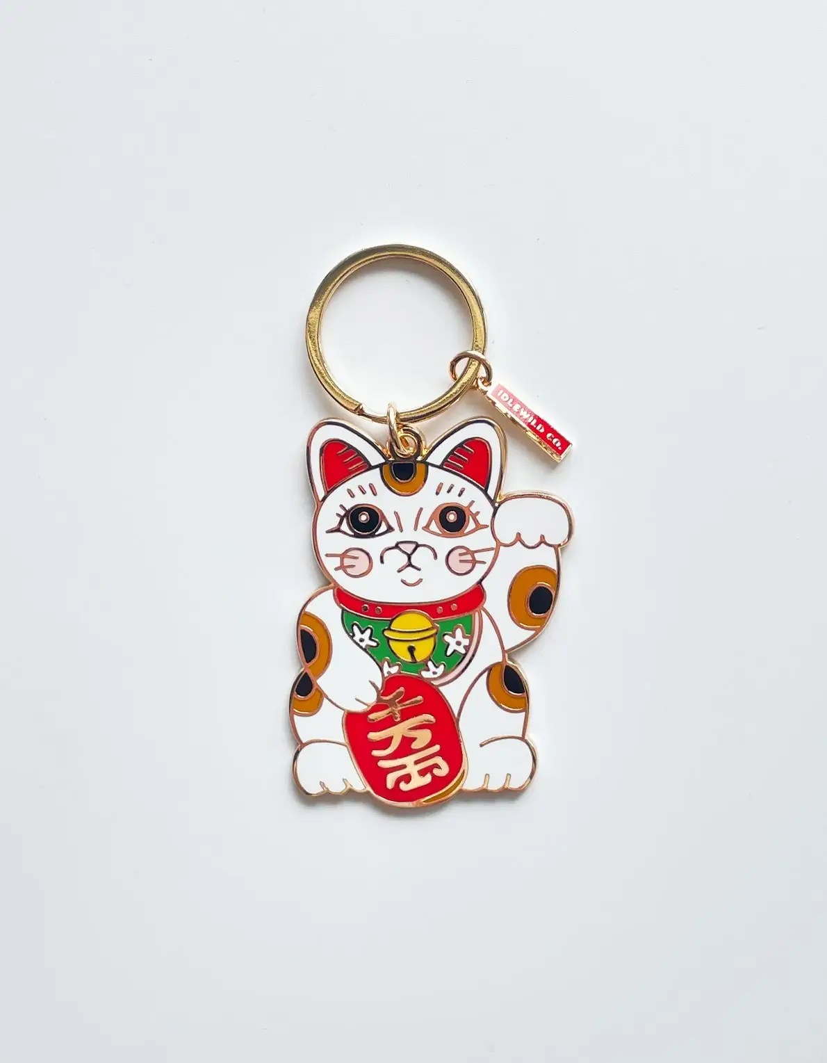 Idlewild Co. - Wholesale Keychain - Women's - Maneki Neko Enamel Keychain3