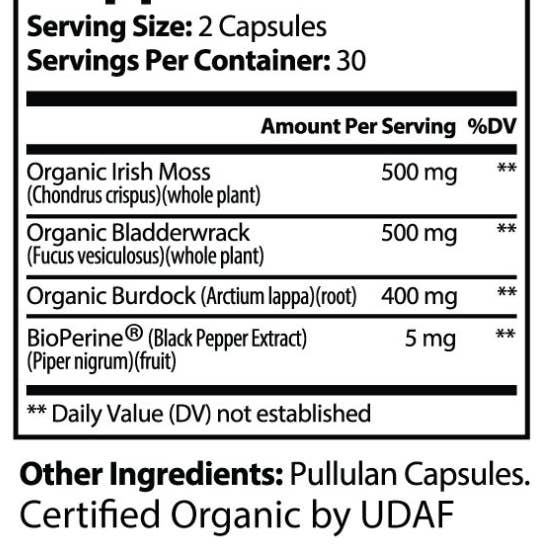 NutroTonic – wholesale Oral supplement/vitamin – Sea Moss Wild Crafted