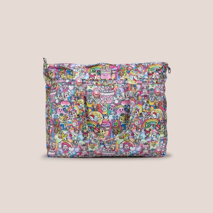 tokidoki Super Be Diaper Bag Tote - 20th Anniversary Celebration for wholesale by MOOGCO Silver Nursing Cups