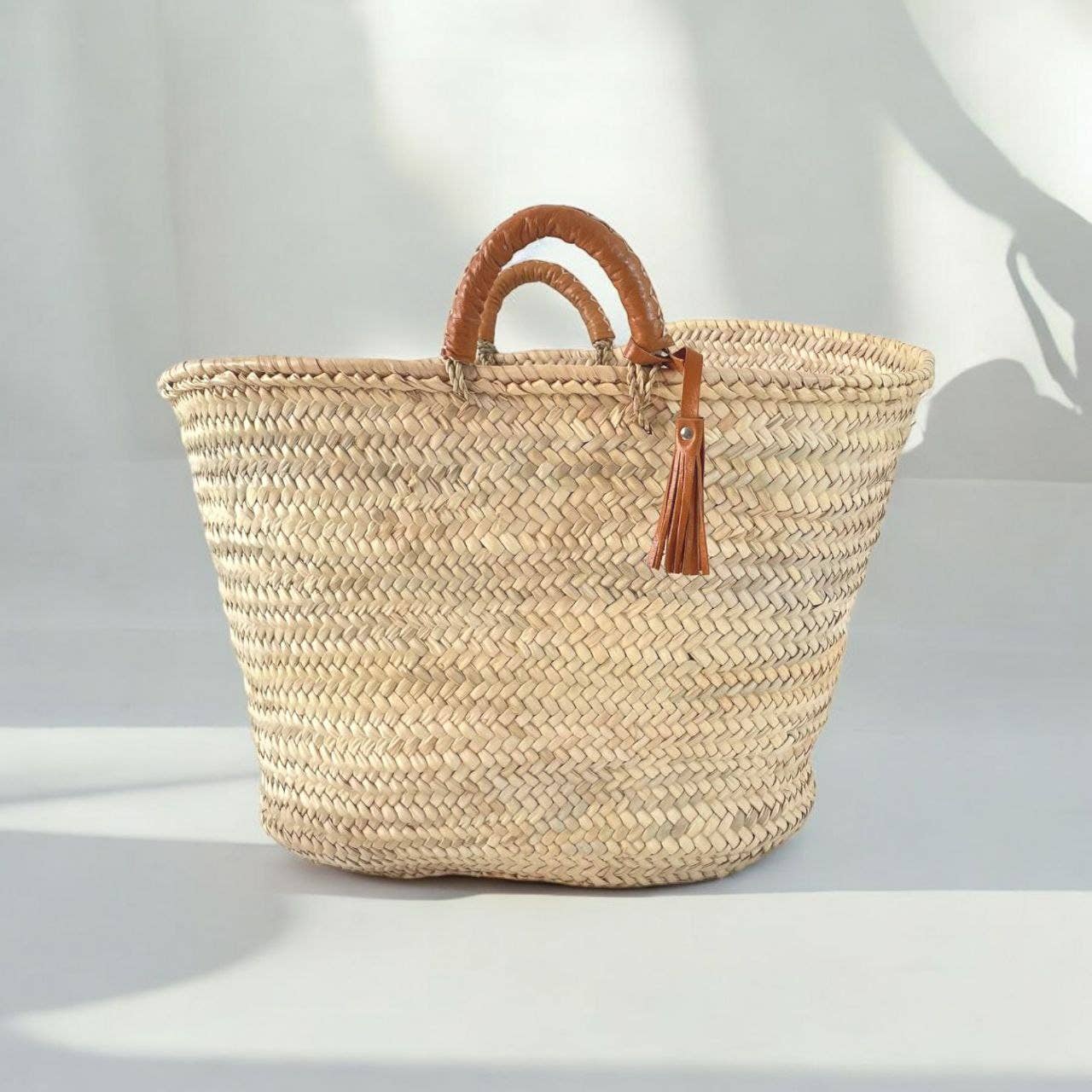 Gran Wholesale – wholesale Beach bag –  Summer Beach Bag, French Basket Bag, Short Leather Handle.6