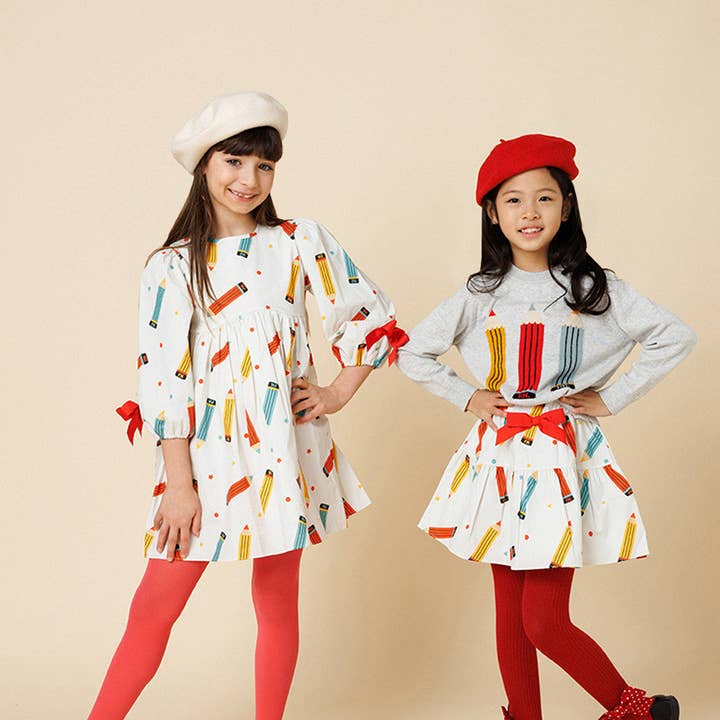 Printed Balloon Skirt for wholesale by Petite Hailey