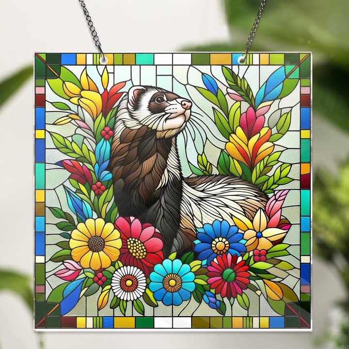 Ferret ACRYLIC Window Hanging Decor Lovers Gift Ferret Decor and other Purchase Wholesale ferret. Free Returns & Net 60 Terms on Faire trending on Faire.