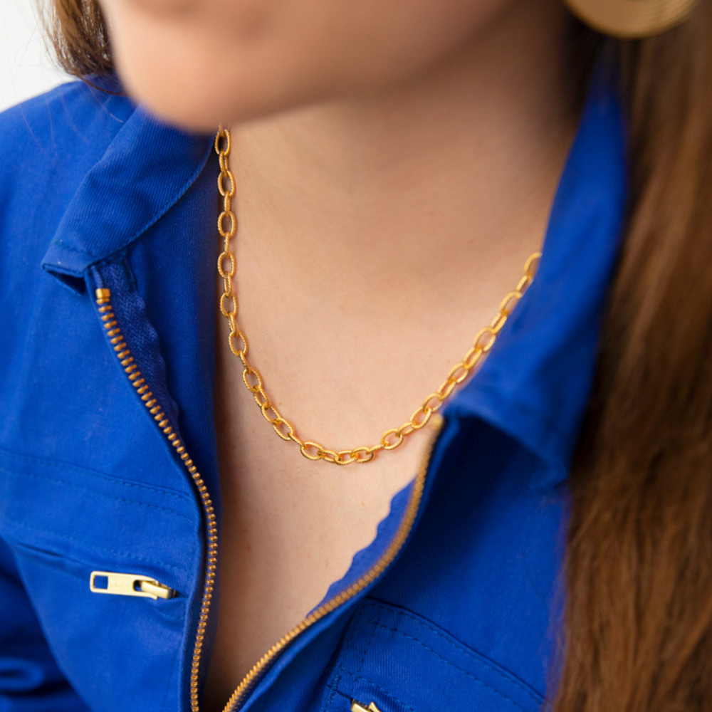 Délicat Fracas - Vente Collier maille et chaîne - Collier CARIOCA3