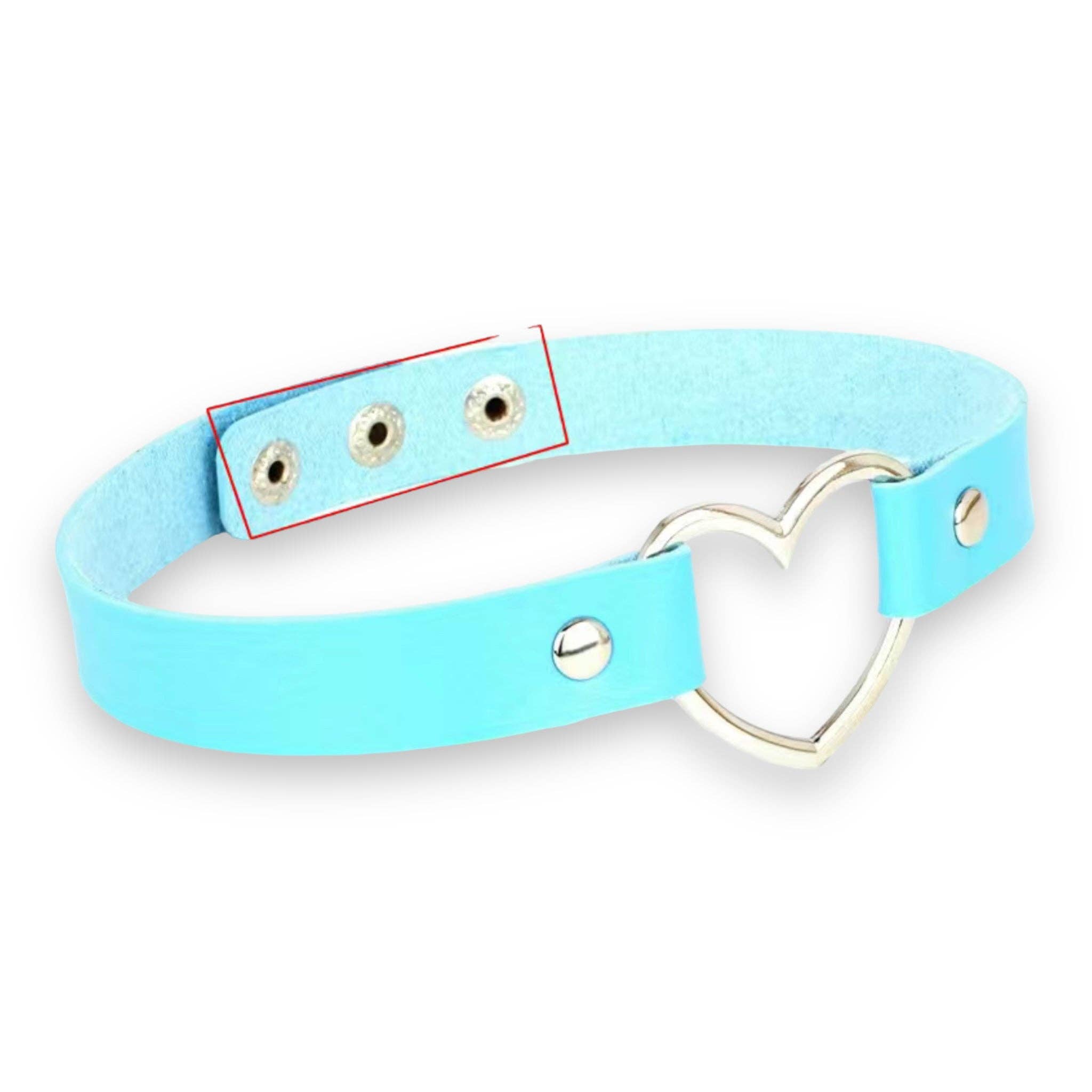 Kinky Pleasure - Wholesale Choker/Collar - Kinky Pleasure - T008 - Sexy Punk Style Choker - 12 Colors - 40cm21