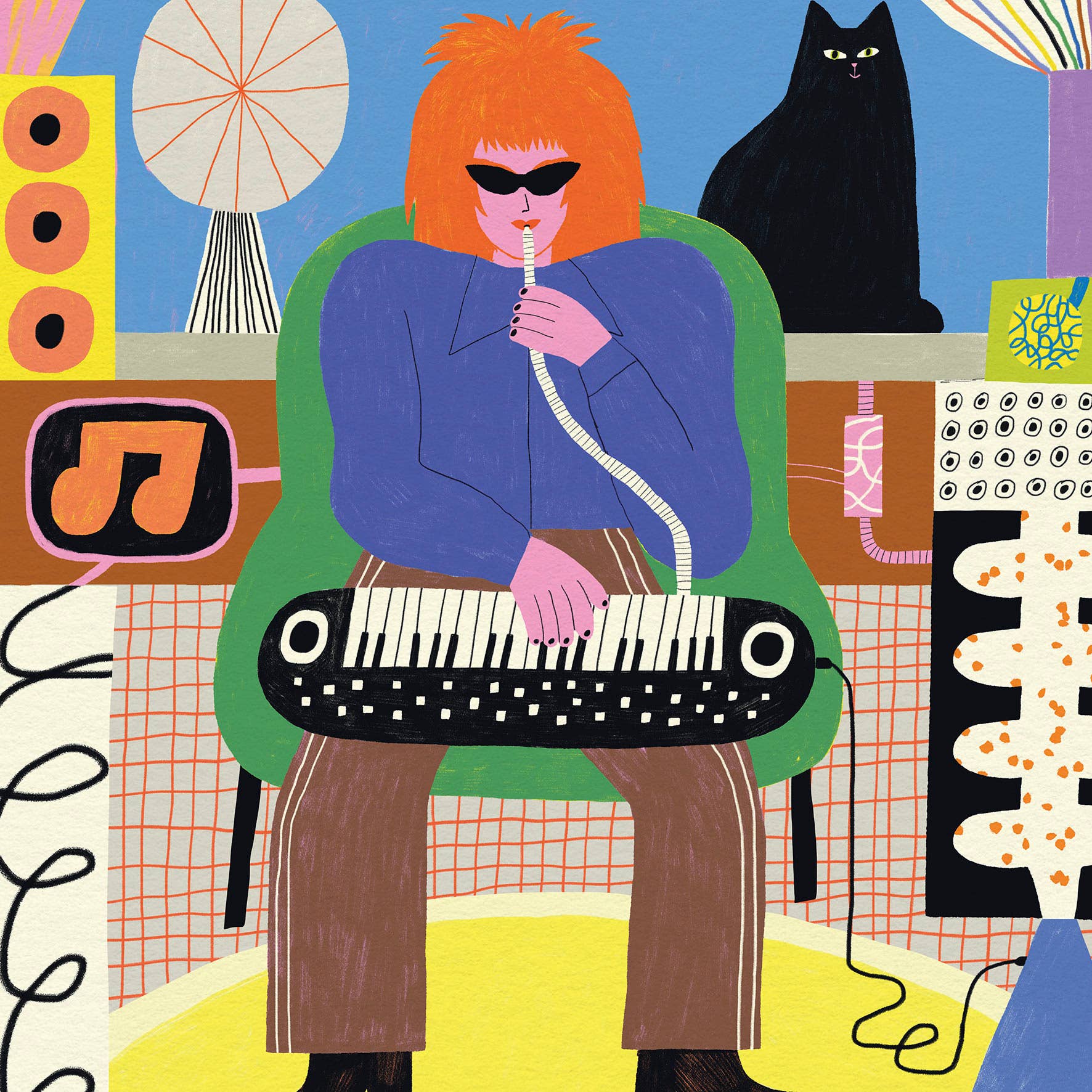 Dans Les Dents - Wholesale Poster - Poster 30X40 CM - EVERY BODY LOVES MUSIC - AFF1511