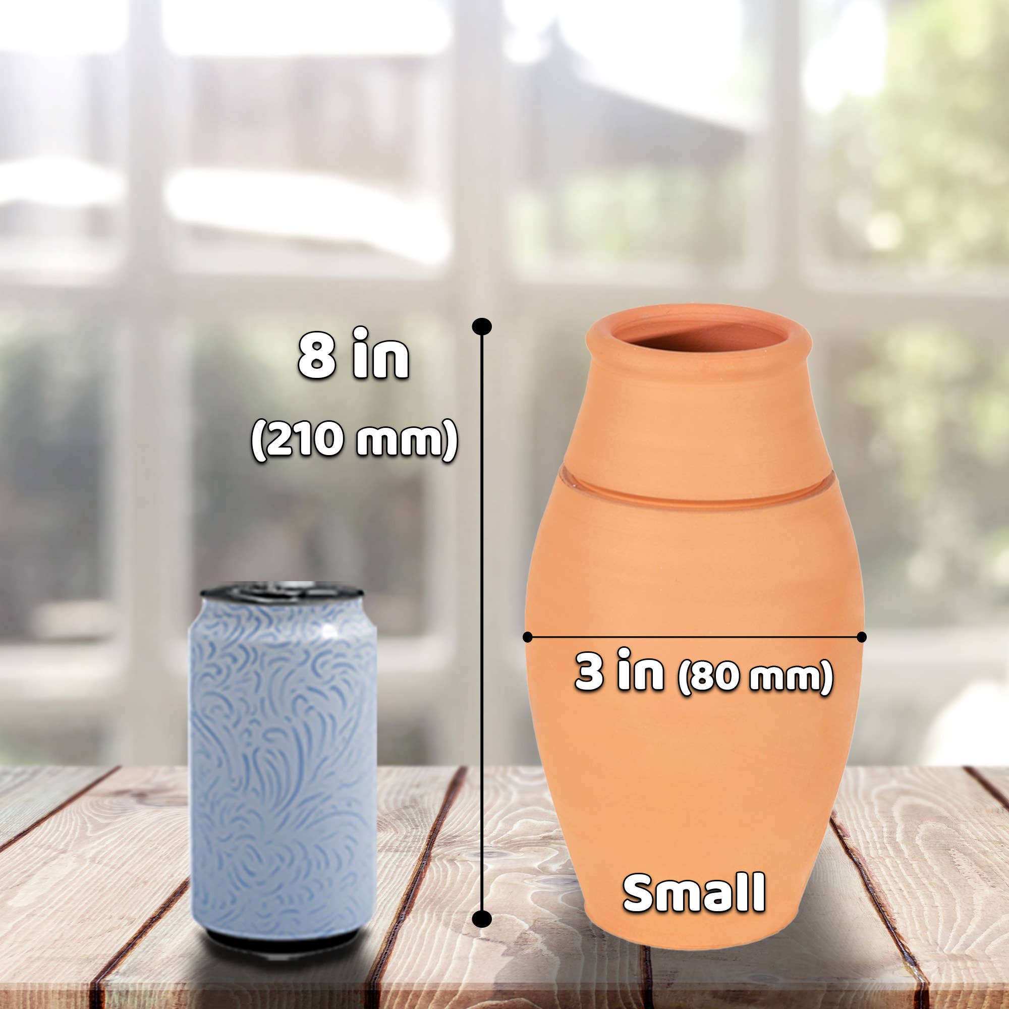 Hakan - Wholesale Cooking Pot - Earthenware Pot for Testi Kebab, Unglazed Clay Pot, Small2