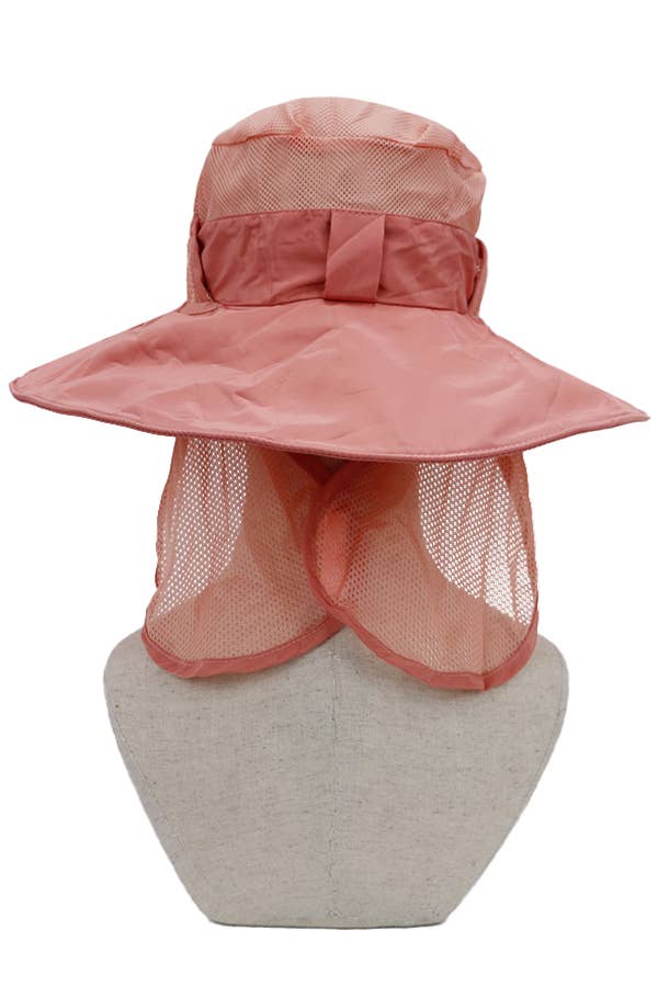 Cap Zone - Wholesale Bucket Hat - Women's - Women's Light-Weight Nylon Fabric Outdoor Boonie Sun Hat7