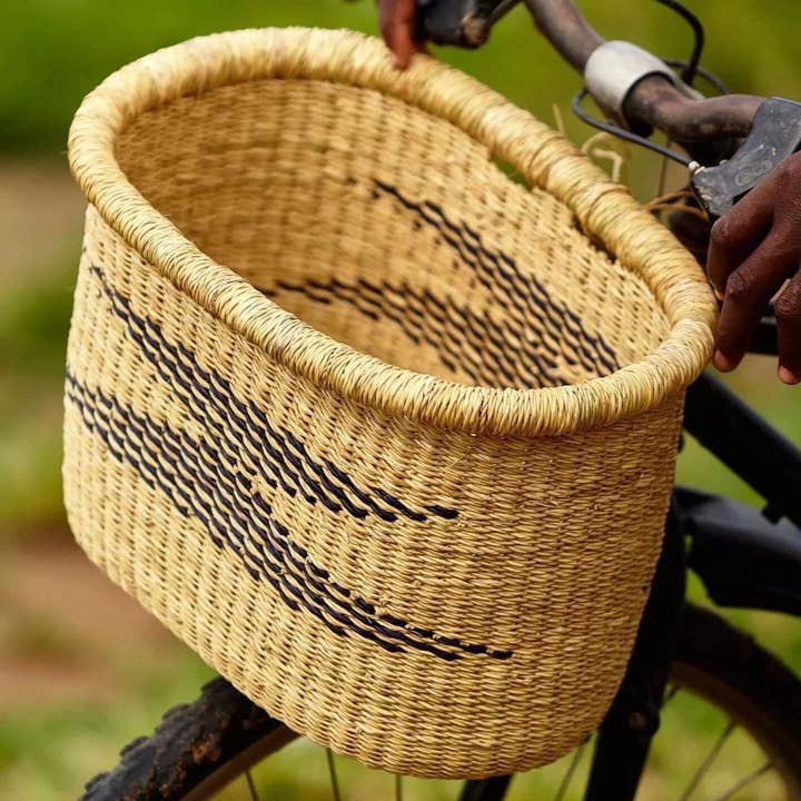 Handcrafted bicycle basket – triangle for wholesale by adunarts