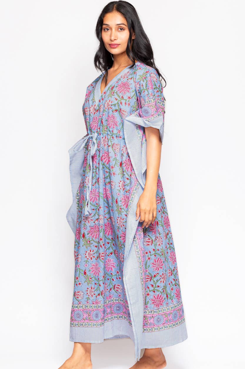 Sevya Handmade - Wholesale Kaftan - Women's - Anjali Block Print Caftans 10