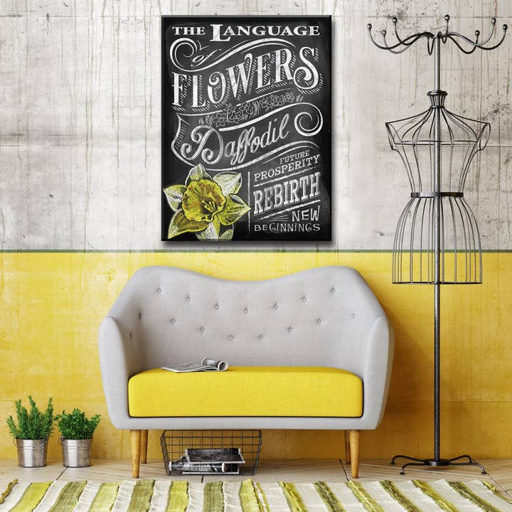 Ready2HangArt Canvas Art 'LOF - Narcis' van Dorothea Taylor voor wholesale door Ready2hangart, Inc.