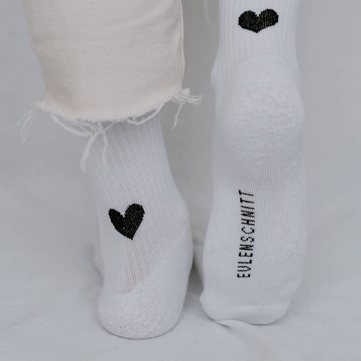 Eulenschnitt - Wholesale Socks - Unisex - Heart socks size 43 - 46 (pack of 5 pieces)