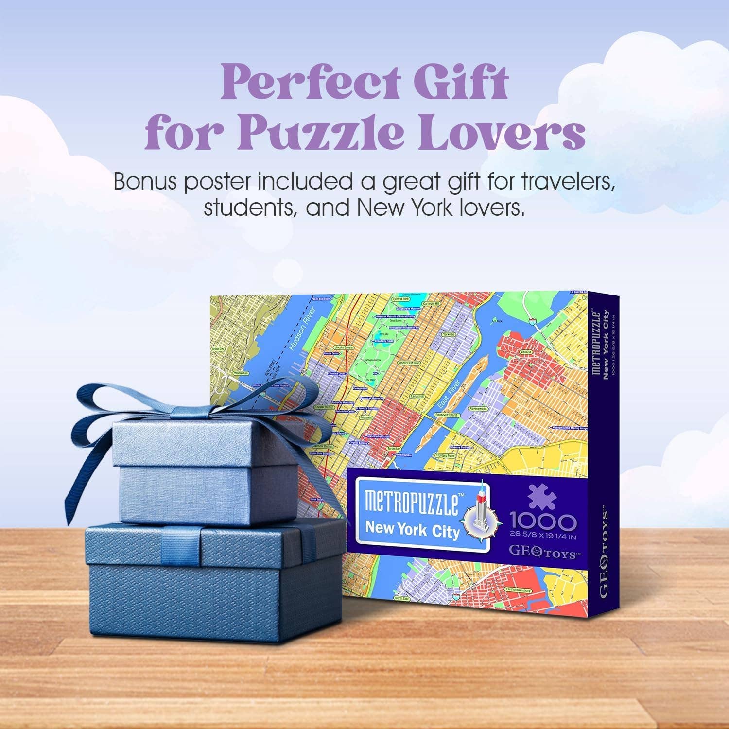 Geotoys - Wholesale Puzzle - Kids - 1000 Piece Metropuzzle - New York City5