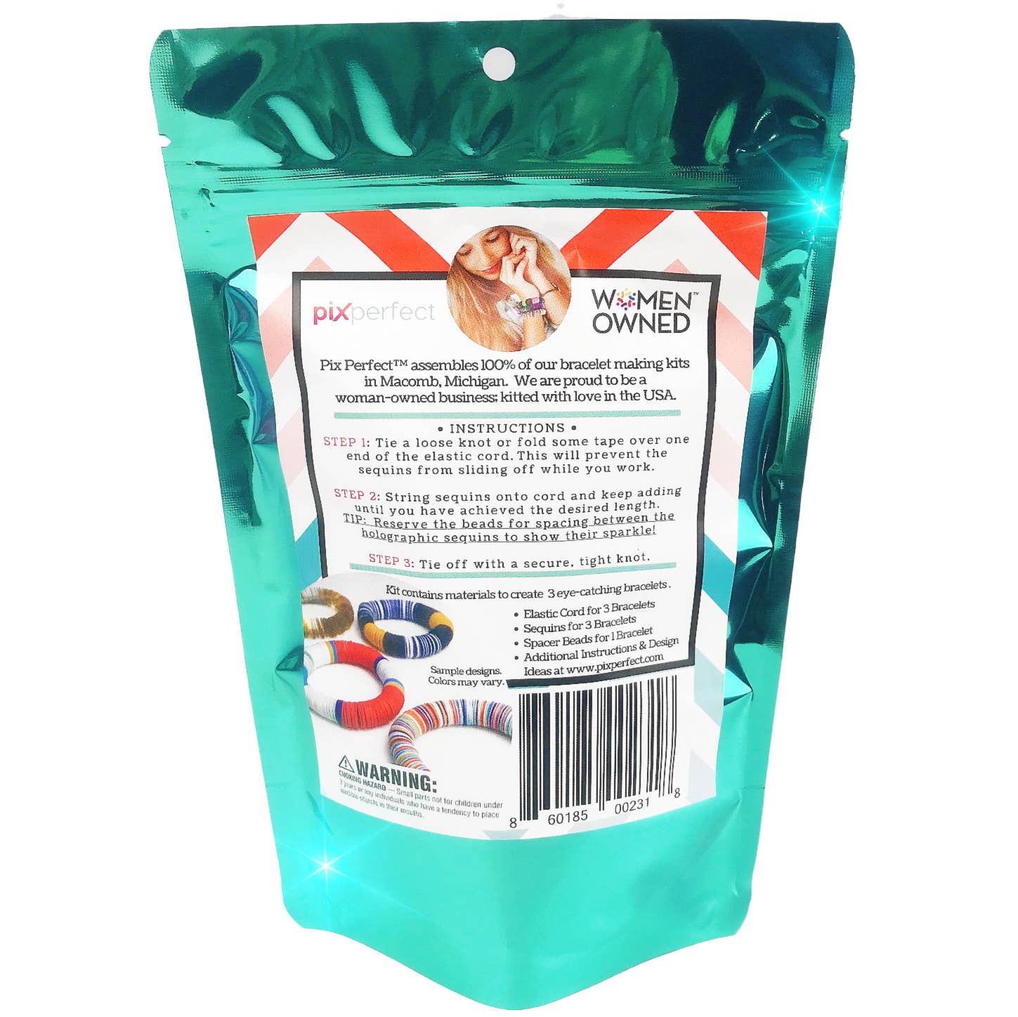 Pix Perfect - Wholesale DIY Jewelry - Kids - D.I.Y. Bracelet Kit - Mermaid Edition1