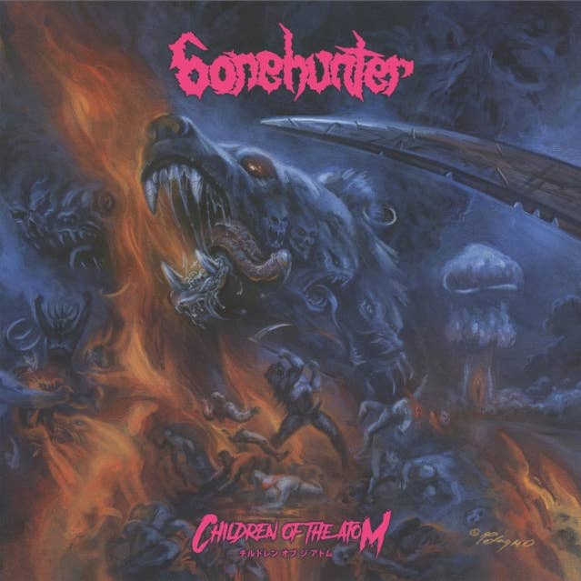 Bonehunter CD - Children Of The Atom for wholesale by ROCK INDUSTRIES EUROPE LIMITED