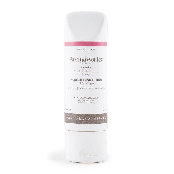 Lotion pour les mains Nurture 100 ml (tube) pour la vente par AromaWorks London