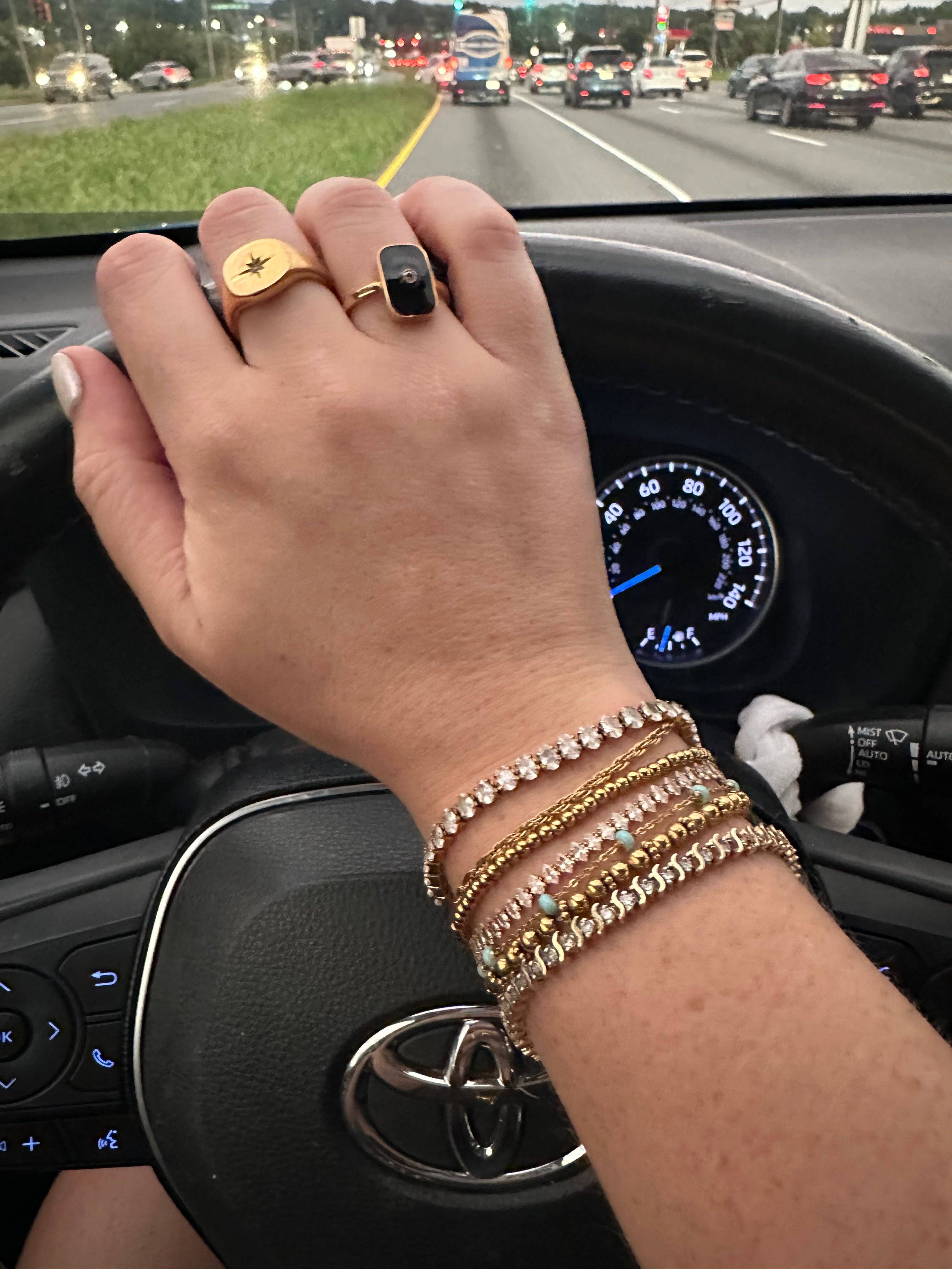 DRIP JEWELRY - Wholesale Signet Ring - Burst Signet Ring (size 6-8)3