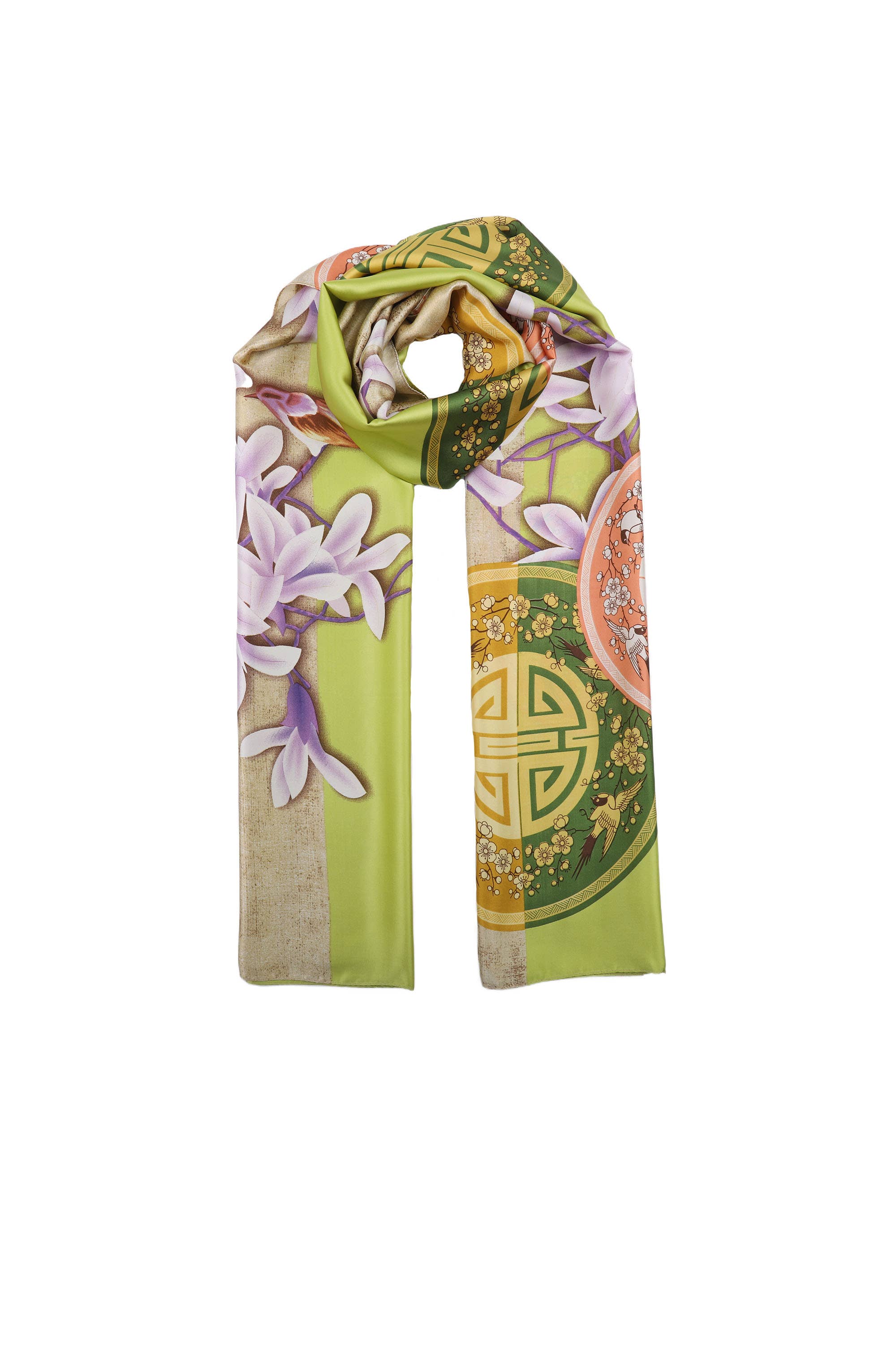PHANIE MODE - Wholesale Scarf - Women's - Colorful printed scarf – Silk touch E-091815