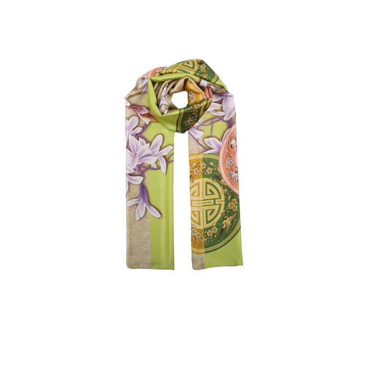 PHANIE MODE - Wholesale Scarf - Women's - Colorful printed scarf – Silk touch E-091815