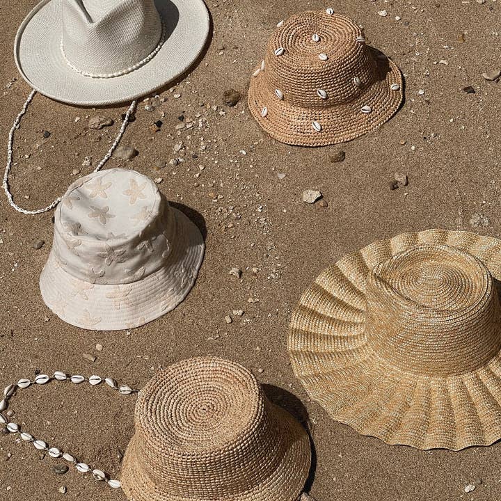 Augustine Hat Co. - Wholesale Hat Accessory - Women's - Cowrie Shell - Hat Chin Strap