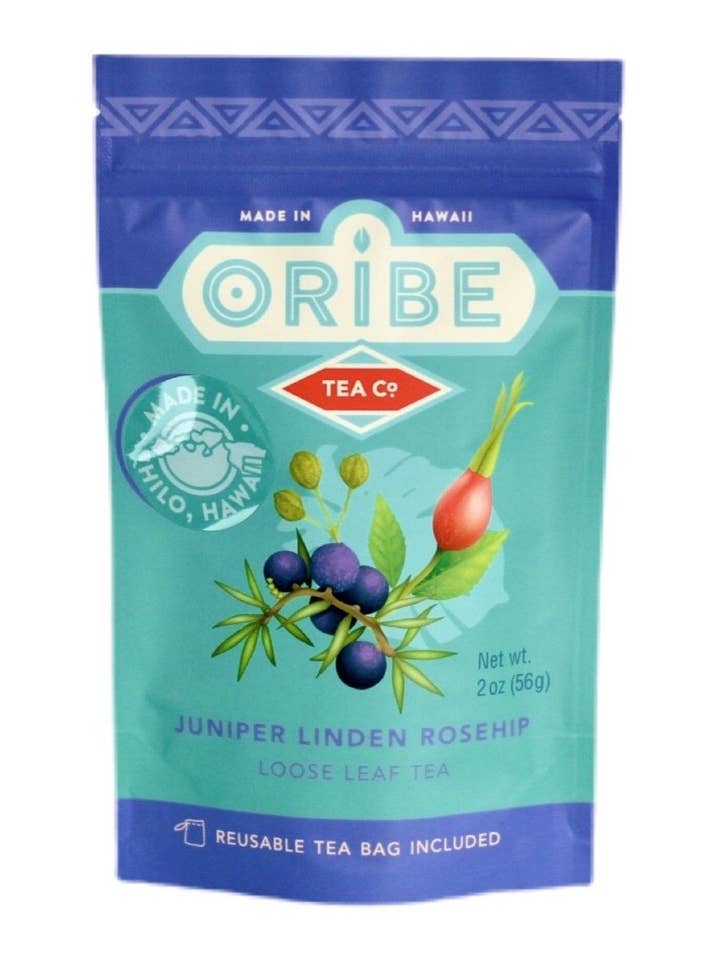 Juniper Linden Rose hip | Loose Leaf Tea for wholesale by Oribe Tea Co.