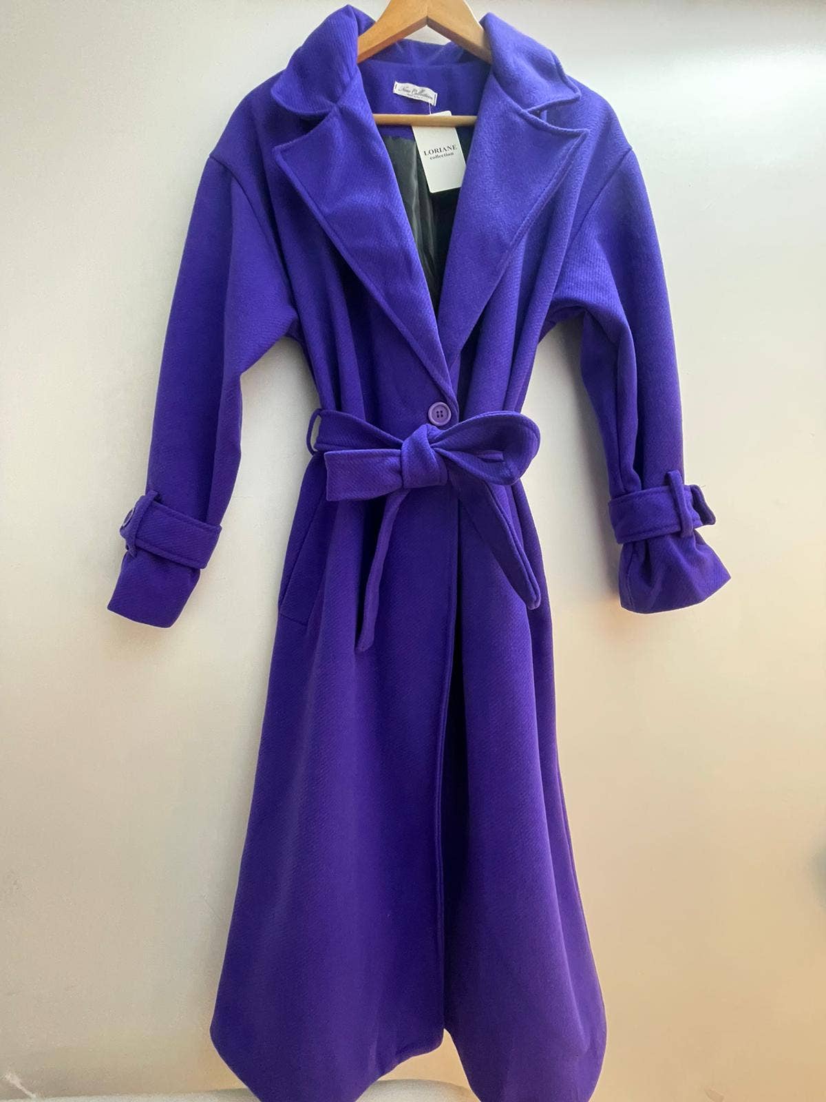 LORIANE - Wholesale Coat - Women's - 1008 One size pocket coat with belt7